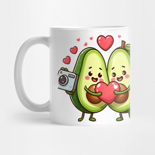 Valentine's Cartoon Delights T-Shirt Mug